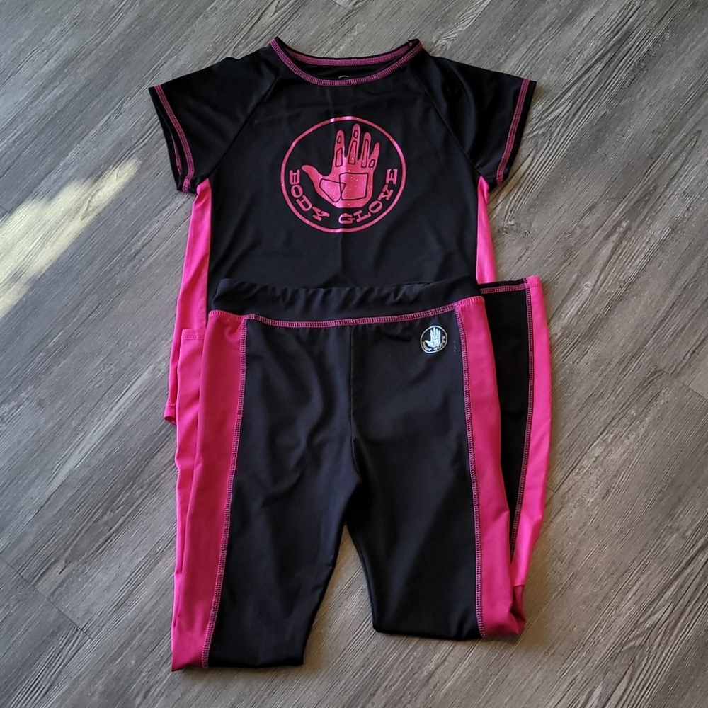 Girls Body Glove Top and Legging Set
